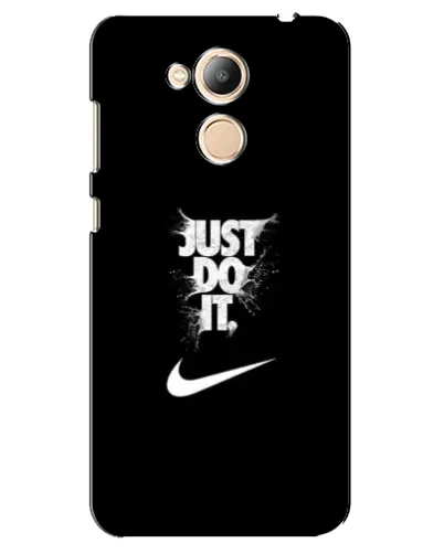 Чехол для Huawei Honor 6c Pro с картинкой «Текстовый принт Nike»