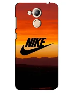 Чехол для Huawei Honor 6c Pro с картинкой «Nike — вечерний горизонт»