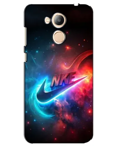 Чехол для Huawei Honor 6c Pro с картинкой «Огненный логотип Nike»