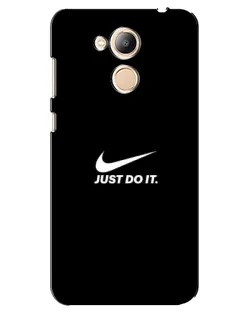 Чехол для Huawei Honor 6c Pro с картинкой «Минимализм от Nike»