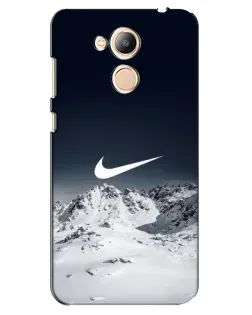 Чехол для Huawei Honor 6c Pro с картинкой «Nike — зимние горы»