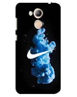 Чехол для Huawei Honor 6c Pro с картинкой «Nike и синий дым»