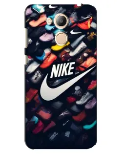 Чехол для Huawei Honor 6c Pro с картинкой «Коллекция кроссовок Nike»
