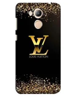 Чехол для Huawei Honor 6c Pro с картинкой «LV — золотые искры»