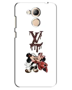 Чехол для Huawei Honor 6c Pro с картинкой «LV и Микки Маус»