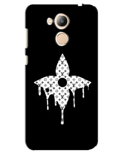 Чехол для Huawei Honor 6c Pro с картинкой «Цветочная монограмма»
