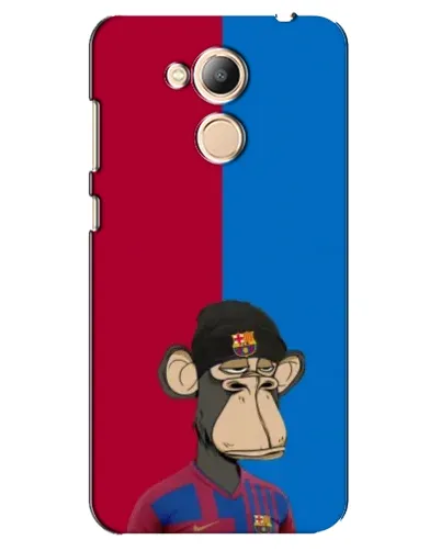 Чехол для Huawei Honor 6c Pro с картинкой «Bored Ape — фанат Барсы» Чехол для Huawei Honor 6c Pro с картинкой «Bored Ape — фанат Барсы»