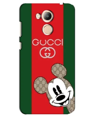 Чехол для Huawei Honor 6c Pro с картинкой «Gucci — полосы и Микки»