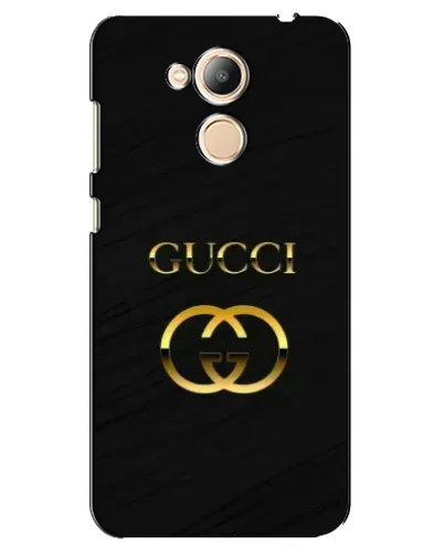 Чехол для Huawei Honor 6c Pro с картинкой «Золотой логотип Gucci»