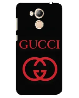 Чехол для Huawei Honor 6c Pro с картинкой «Gucci — красный логотип»
