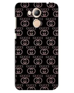 Чехол для Huawei Honor 6c Pro с картинкой «Классическая монограмма Gucci»