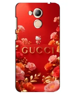 Чехол для Huawei Honor 6c Pro с картинкой «Gucci — золотой сад»
