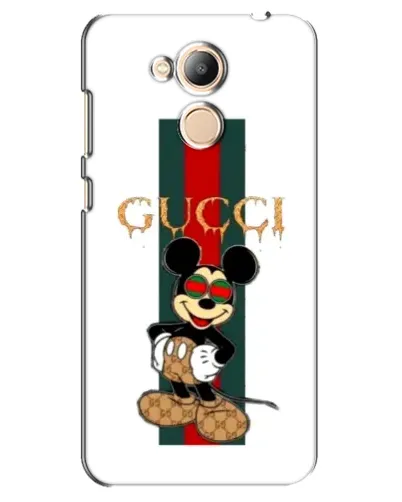 Чехол для Huawei Honor 6c Pro с картинкой «Микки Маус Gucci — полосы»