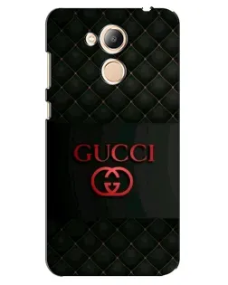 Чехол для Huawei Honor 6c Pro с картинкой «Gucci — стеганый черный»