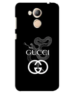 Чехол для Huawei Honor 6c Pro с картинкой «Gucci — серебряная змея»
