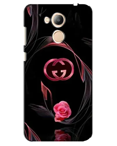 Чехол для Huawei Honor 6c Pro с картинкой «Gucci — неоновая роза»