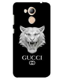 Чехол для Huawei Honor 6c Pro с картинкой «Gucci — серебряный лев» Чехол для Huawei Honor 6c Pro с картинкой «Gucci — серебряный лев»