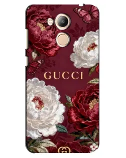 Чехол для Huawei Honor 6c Pro с картинкой «Gucci — бордовые розы» Чехол для Huawei Honor 6c Pro с картинкой «Gucci — бордовые розы»