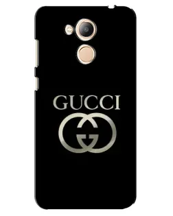 Чехол для Huawei Honor 6c Pro с картинкой «Gucci — золото на черном» Чехол для Huawei Honor 6c Pro с картинкой «Gucci — золото на черном»