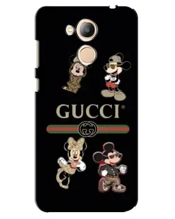 Чехол для Huawei Honor 6c Pro с картинкой «Gucci — герои Disney и монограмма» Чехол для Huawei Honor 6c Pro с картинкой «Gucci — герои Disney и монограмма»