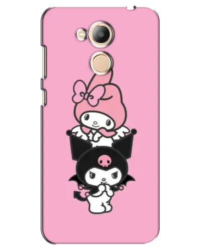 Чехол для Huawei Honor 6c Pro с картинкой «My Melody и Kuromi»