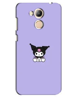 Чехол для Huawei Honor 6c Pro с картинкой «Kuromi — фиолетовый минимализм»