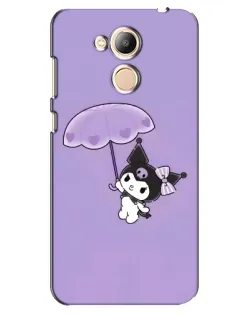 Чехол для Huawei Honor 6c Pro с картинкой «Kuromi с зонтиком»