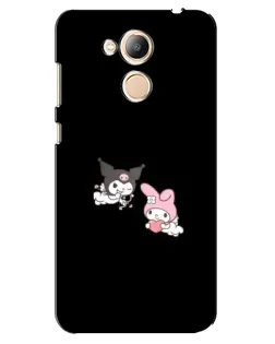 Чехол для Huawei Honor 6c Pro с картинкой «My Melody и Kuromi»