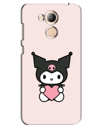 Чехол для Huawei Honor 6c Pro с картинкой «Kuromi и сердце»