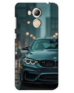 Чехол для Huawei Honor 6c Pro с картинкой «BMW в огнях города» Чехол для Huawei Honor 6c Pro с картинкой «BMW в огнях города»