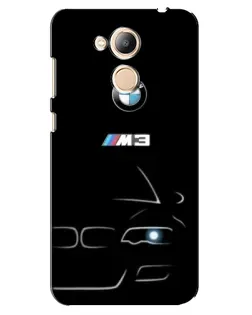 Чехол для Huawei Honor 6c Pro с картинкой «Минималистичный принт BMW M3» Чехол для Huawei Honor 6c Pro с картинкой «Минималистичный принт BMW M3»