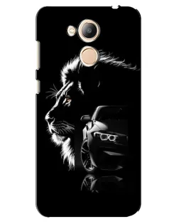 Чехол для Huawei Honor 6c Pro с картинкой «BMW и лев» Чехол для Huawei Honor 6c Pro с картинкой «BMW и лев»