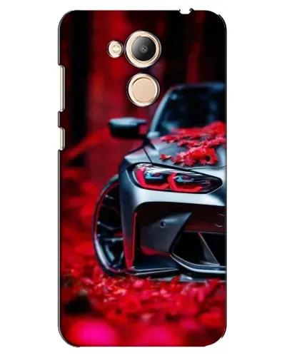 Чехол для Huawei Honor 6c Pro с картинкой «Спортивная BMW и цветы» Чехол для Huawei Honor 6c Pro с картинкой «Спортивная BMW и цветы»