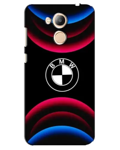 Чехол для Huawei Honor 6c Pro с картинкой «Логотип BMW и неоновые дуги» Чехол для Huawei Honor 6c Pro с картинкой «Логотип BMW и неоновые дуги»