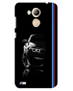 Чехол для Huawei Honor 6c Pro с картинкой «Силуэт BMW в темноте» Чехол для Huawei Honor 6c Pro с картинкой «Силуэт BMW в темноте»