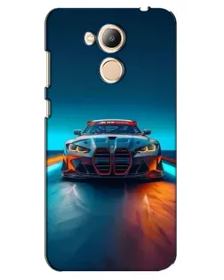 Чехол для Huawei Honor 6c Pro с картинкой «BMW — огни неона» Чехол для Huawei Honor 6c Pro с картинкой «BMW — огни неона»