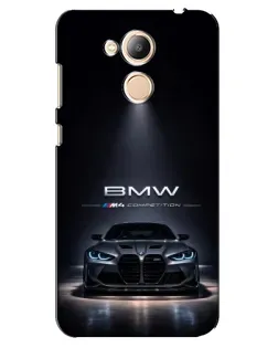 Чехол для Huawei Honor 6c Pro с картинкой «BMW сквозь ночной город» Чехол для Huawei Honor 6c Pro с картинкой «BMW сквозь ночной город»