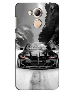 Чехол для Huawei Honor 6c Pro с картинкой «BMW — акварельный дрифт» Чехол для Huawei Honor 6c Pro с картинкой «BMW — акварельный дрифт»