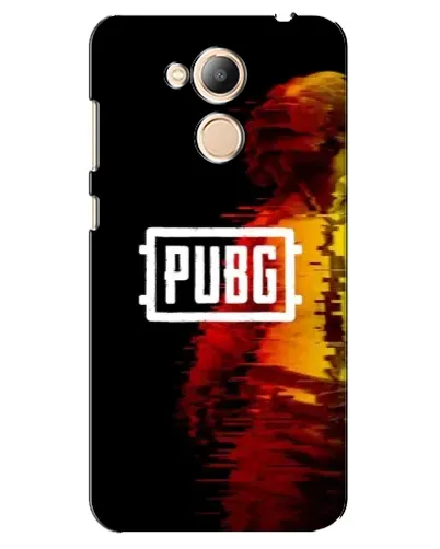 Чехол для Huawei Honor 6c Pro с картинкой «Яркий логотип PUBG»