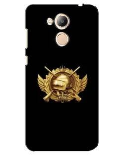 Чохол для Huawei Honor 6c Pro з картинкою «PUBG — помаранчевий градієнт»