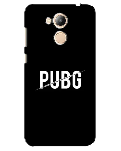 Чехол для Huawei Honor 6c Pro с картинкой «PUBG — белый логотип»