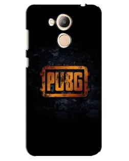 Чехол для Huawei Honor 6c Pro с картинкой «PUBG — золотой логотип»