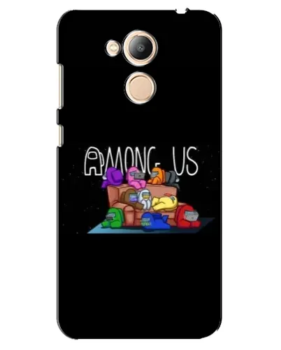 Чехол для Huawei Honor 6c Pro с картинкой «Логотип Among Us»