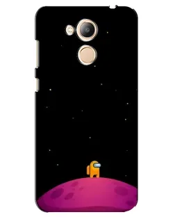 Чохол для Huawei Honor 6c Pro з картинкою «Самотній герой на планеті»