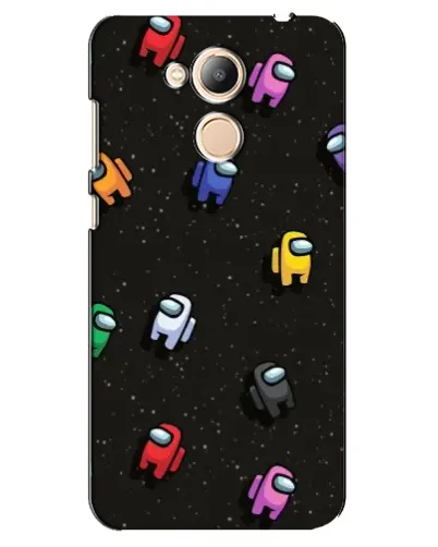 Чехол для Huawei Honor 6c Pro с картинкой «Космический паттерн Among Us»