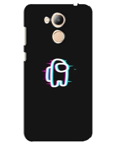 Чехол для Huawei Honor 6c Pro с картинкой «Among Us неон»