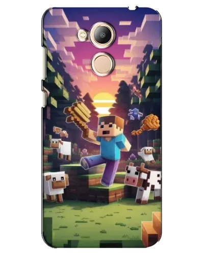Чехол для Huawei Honor 6c Pro с картинкой «Стив на ферме» Чехол для Huawei Honor 6c Pro с картинкой «Стив на ферме»