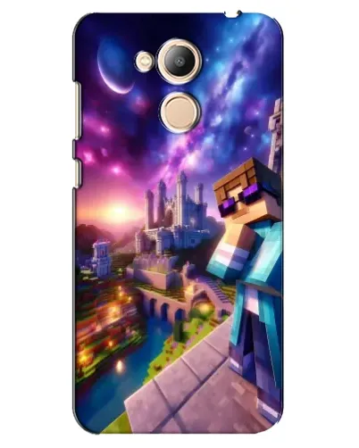 Чехол для Huawei Honor 6c Pro с картинкой «Стив и космос» Чехол для Huawei Honor 6c Pro с картинкой «Стив и космос»