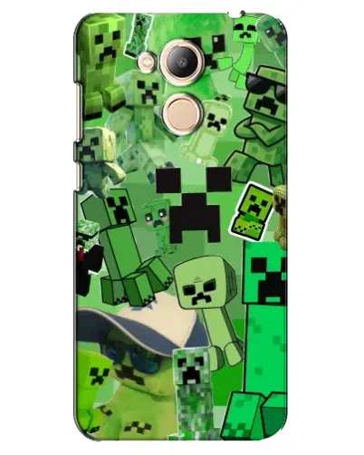 Чехол для Huawei Honor 6c Pro с картинкой «Криперы Minecraft» Чехол для Huawei Honor 6c Pro с картинкой «Криперы Minecraft»