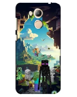 Чохол для Huawei Honor 6c Pro з картинкою «Ендермен у лісі» Чохол для Huawei Honor 6c Pro з картинкою «Ендермен у лісі»